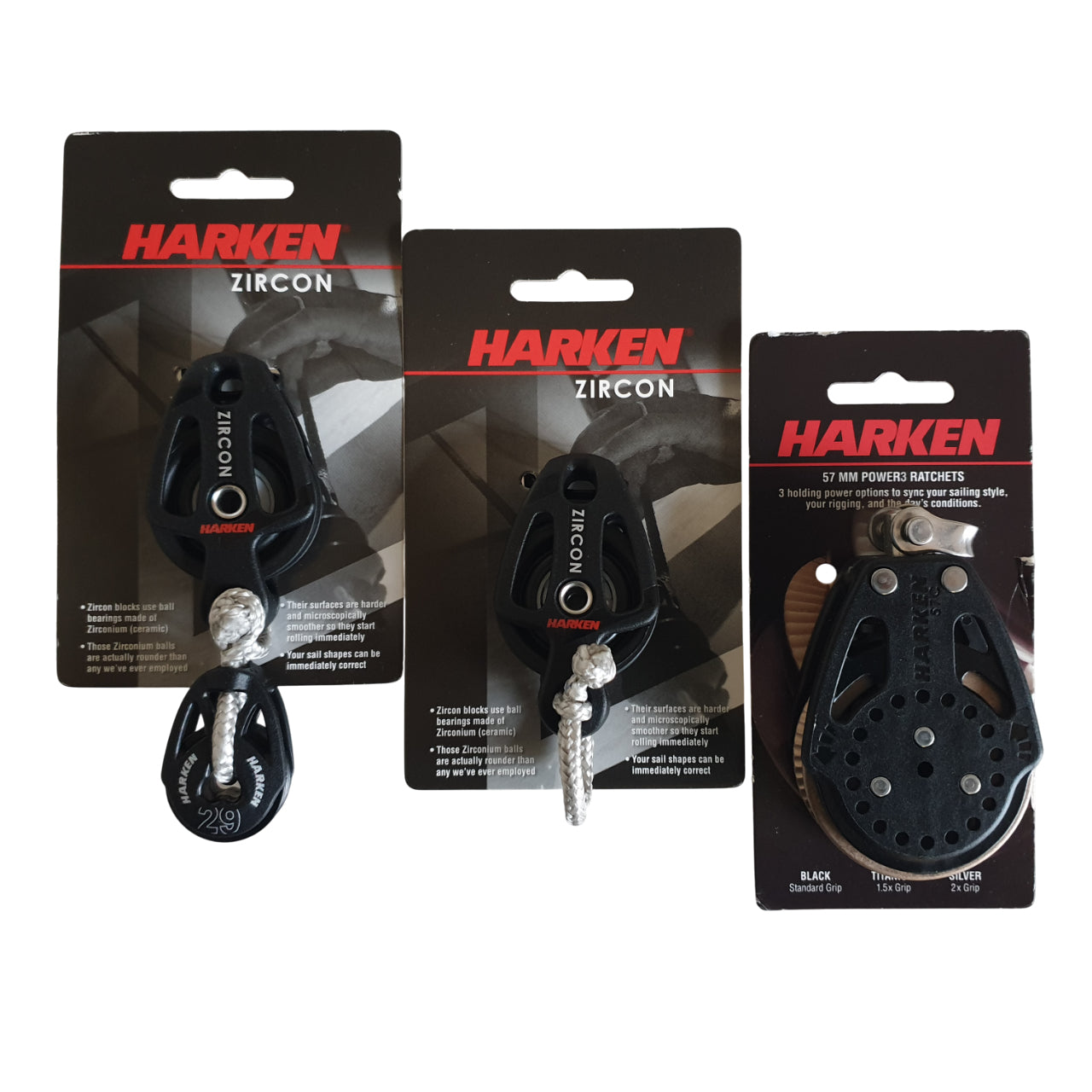 Harken Großschotsystem 'Zircon' für Optimist